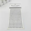 Gold and silver acrylic round diamond stickers, gold and silver pearl DIY creative stickers, car stickers, pearl jewelry decoration Application Scenario
